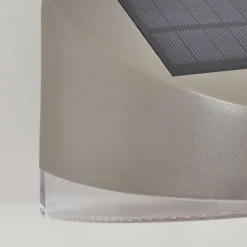 Tolerud Lampe murale d´extérieur LED Gris, Argenté, 1 lumière, Détecteur de mouvement