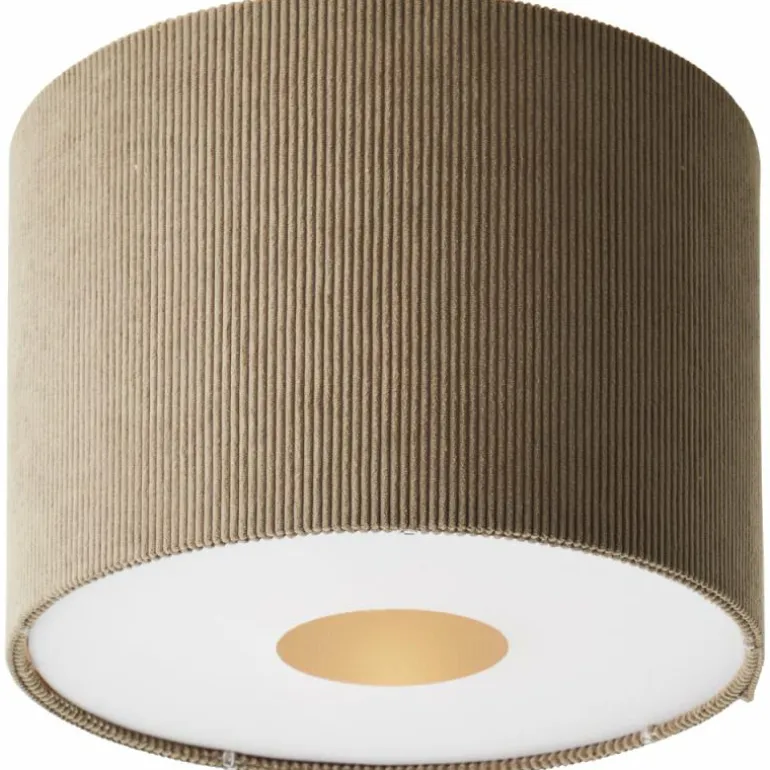 Tony Plafonnier Luminaires Brilliant Gris, 1 lumière