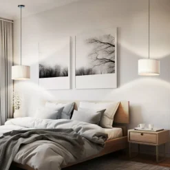 Tony Suspension Luminaires Brilliant Noir, 1 lumière