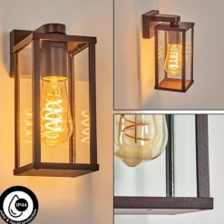 Tourega Lampe murale d´extérieur Rouille, 1 lumière