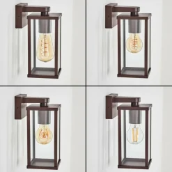 Tourega Lampe murale d´extérieur Rouille, 1 lumière