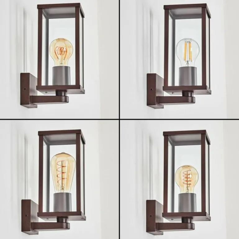 Tourega Lampe murale d´extérieur Rouille, 1 lumière