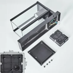 Tourega Lampe murale d´extérieur Noir, 1 lumière