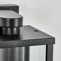 Tourega Lampe murale d´extérieur Noir, 1 lumière, Détecteur de mouvement