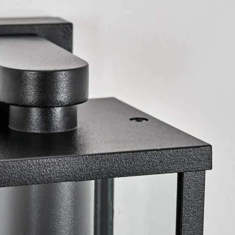 Tourega Lampe murale d´extérieur Noir, 1 lumière, Détecteur de mouvement