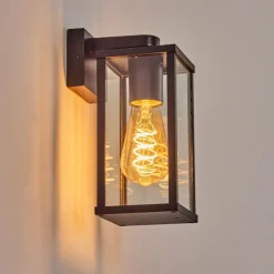 Tourega Lampe murale d´extérieur Noir, 1 lumière