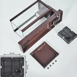 Tourega Lampe murale d´extérieur Rouille, 1 lumière