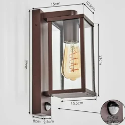 Tourega Lampe murale d´extérieur, 1 lumière