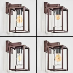 Trancozelos Lampe murale d´extérieur Rouille, 1 lumière