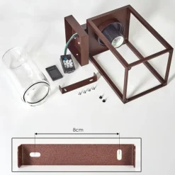 Trancozelos Lampe murale d´extérieur Rouille, 1 lumière