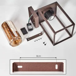 Trancozelos Lampe murale d´extérieur Rouille, 1 lumière