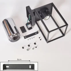 Trancozelos Lampe murale d´extérieur Noir, 1 lumière