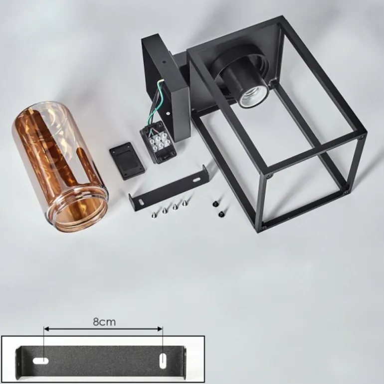 Trancozelos Lampe murale d´extérieur Noir, 1 lumière