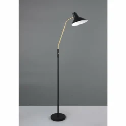 Traveller Lampadaire Luminaires Trio Noir doré, 1 lumière