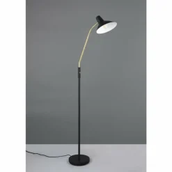 Traveller Lampadaire Luminaires Trio Noir doré, 1 lumière