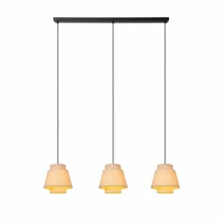 TRIBUTE Suspension Luminaires Lucide Noir, 3 lumières