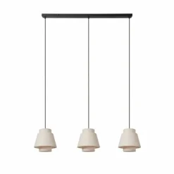 TRIBUTE Suspension Luminaires Lucide Noir, 3 lumières