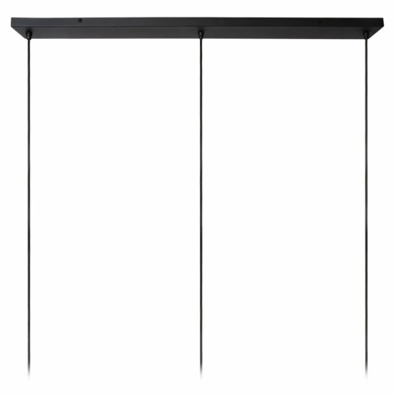 TRIBUTE Suspension Luminaires Lucide Noir, 3 lumières