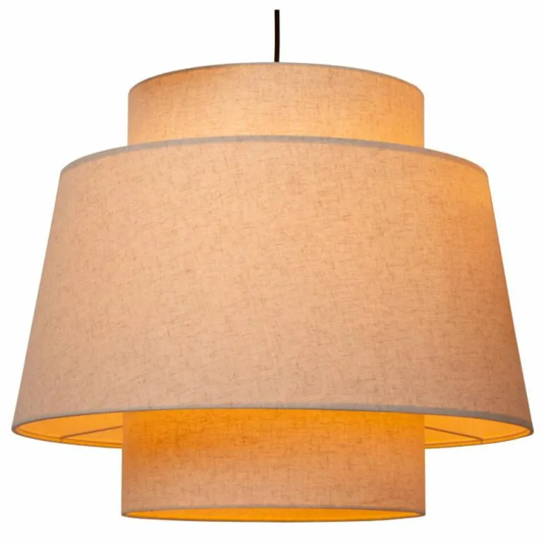 TRIBUTE Suspension Luminaires Lucide Noir, 3 lumières