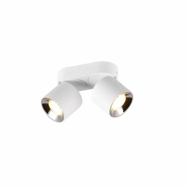 Trio GUAYANA Plafonnier Blanc, 2 lumières