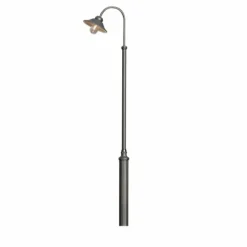Tête de lampadaire extérieur Konstsmide Vega Noir, 1 lumière