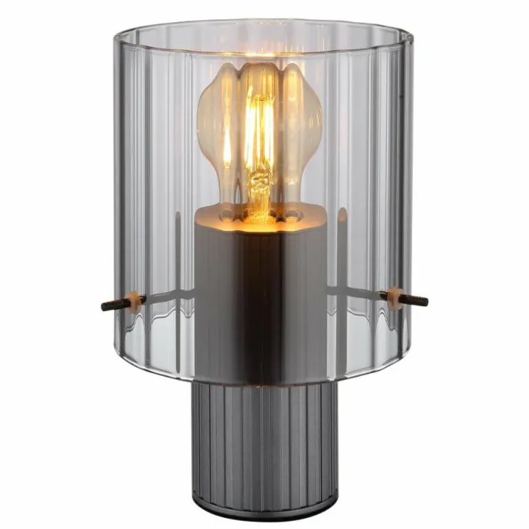 Tulivar Lampe à poser Luminaires Globo Lighting Gris, 1 lumière