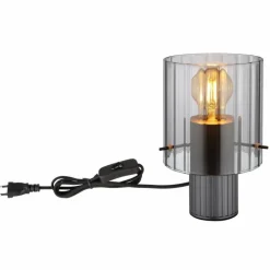 Tulivar Lampe à poser Luminaires Globo Lighting Gris, 1 lumière
