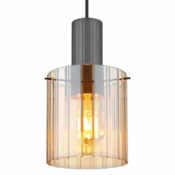 Tulivar Suspension Luminaires Globo Lighting Gris, 1 lumière