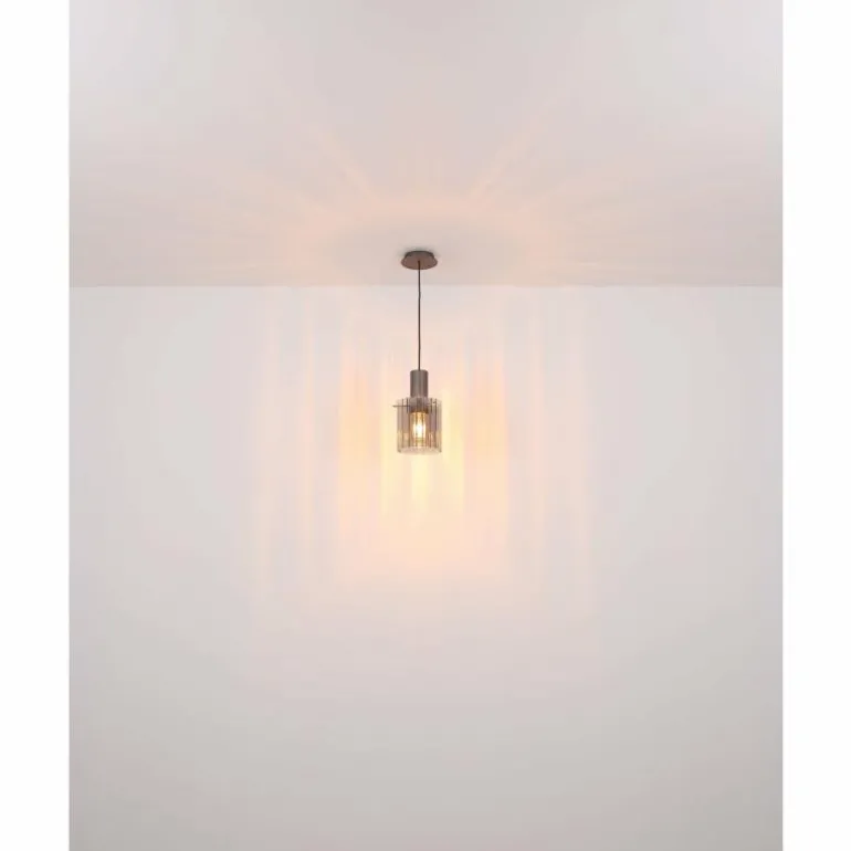 Tulivar Suspension Luminaires Globo Lighting Gris, 1 lumière