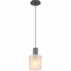 Tulivar Suspension Luminaires Globo Lighting Gris, 1 lumière