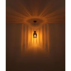 Tulivar Suspension Luminaires Globo Lighting Gris, 1 lumière