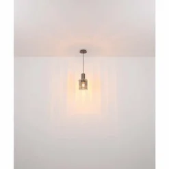 Tulivar Suspension Luminaires Globo Lighting Gris, 1 lumière