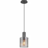 Tulivar Suspension Luminaires Globo Lighting Gris, 1 lumière