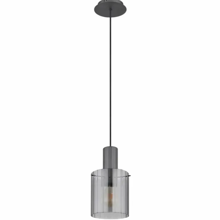 Tulivar Suspension Luminaires Globo Lighting Gris, 1 lumière