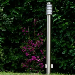 Tunes Eclairage de chemin Acier inoxydable, 1 lumière