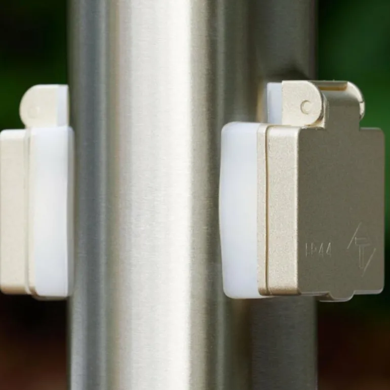 Tunes Eclairage de chemin Acier inoxydable, 1 lumière