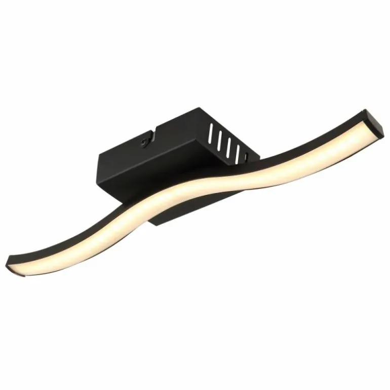 Tyler Plafonnier Luminaires Globo Lighting LED Noir, 1 lumière