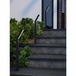 UGENTO Lampadaire d'extérieur Luminaires Eglo LED Noir, 2 lumières