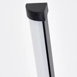 Uglestrup Lampadaire LED Noir, 1 lumière, Télécommandes, Changeur de couleurs