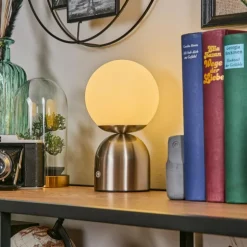 Ulvsbyn Lampe à poser LED Nickel mat, 1 lumière