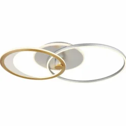 Umbra Plafonnier Luminaires Globo Lighting LED Or, Argenté, 1 lumière, Télécommandes