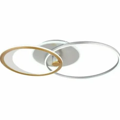 Umbra Plafonnier Luminaires Globo Lighting LED Or, Argenté, 1 lumière, Télécommandes