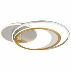 Umbra Plafonnier Luminaires Globo Lighting LED Or, Argenté, 1 lumière, Télécommandes