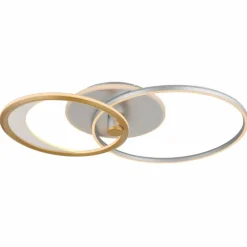 Umbra Plafonnier Luminaires Globo Lighting LED Or, Argenté, 1 lumière, Télécommandes