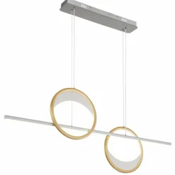 Umbra Suspension Luminaires Globo Lighting LED Or, Argenté, 1 lumière, Télécommandes
