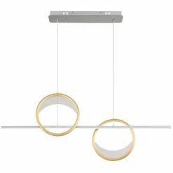 Umbra Suspension Luminaires Globo Lighting LED Or, Argenté, 1 lumière, Télécommandes