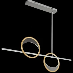 Umbra Suspension Luminaires Globo Lighting LED Or, Argenté, 1 lumière, Télécommandes