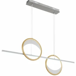 Umbra Suspension Luminaires Globo Lighting LED Or, Argenté, 1 lumière, Télécommandes