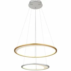Umbra Suspension Luminaires Globo Lighting LED Or, Argenté, 1 lumière, Télécommandes