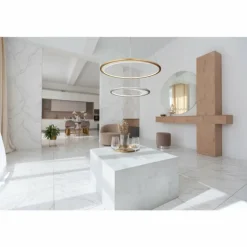 Umbra Suspension Luminaires Globo Lighting LED Or, Argenté, 1 lumière, Télécommandes